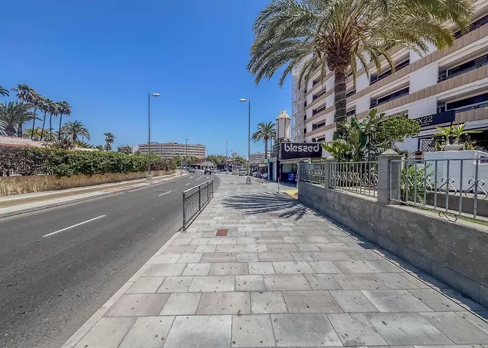 דירה Koka Flat Playa Ingles-pool & Views פלאייה דל אינגלז