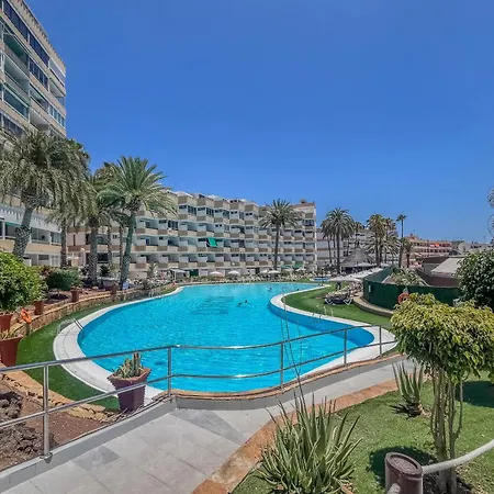 Koka Flat Playa Ingles-pool & Views Apartman *